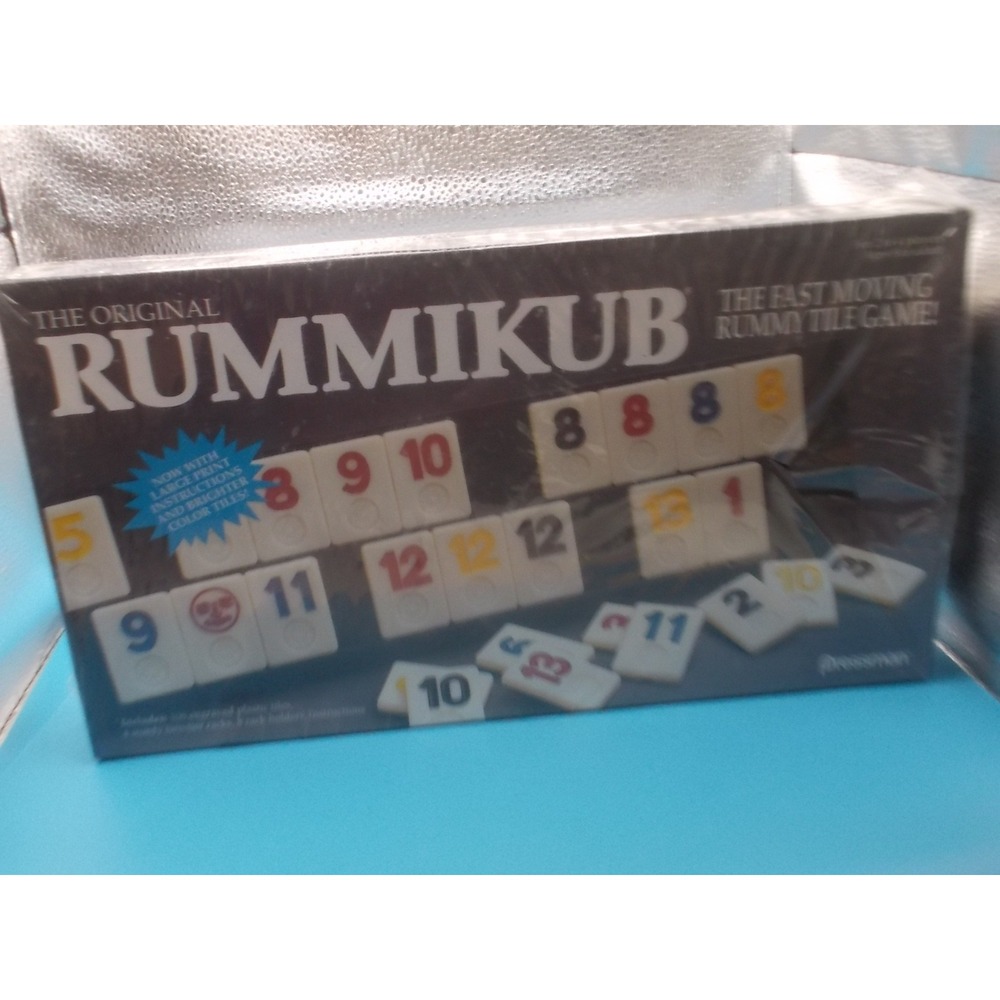 Pressman The Original Rummikub Fast Moving Rummy Tile Game Item 400 New Sealed